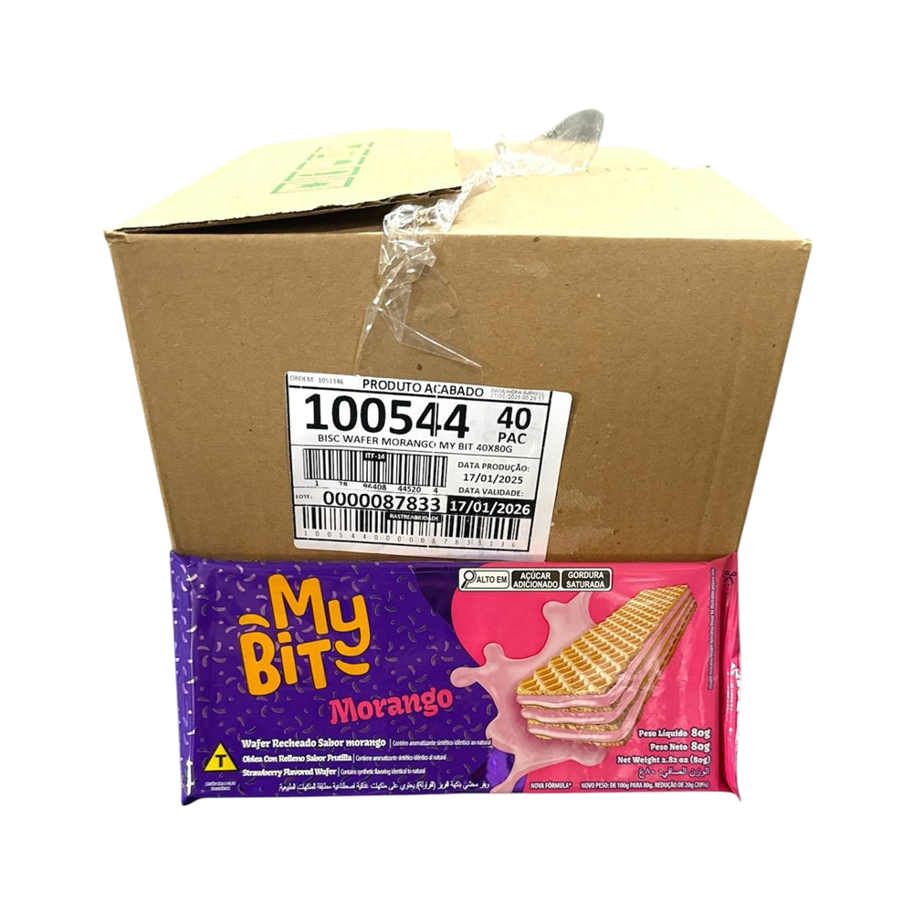 Sorbeto My Bit de Fresa 40/u (2.82oz)