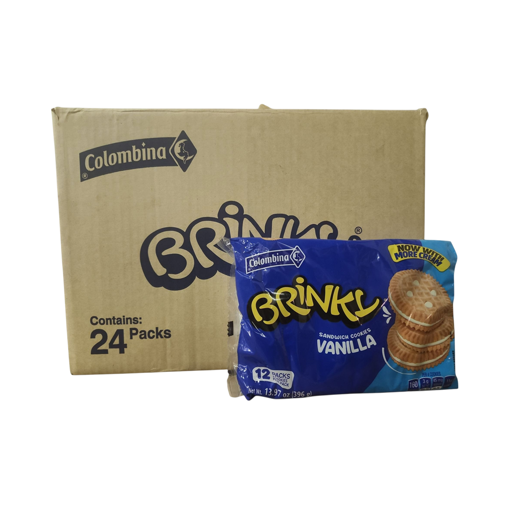 Galletas Brinky Colombina de Vainilla 24/u (13.97 oz / 396 g)