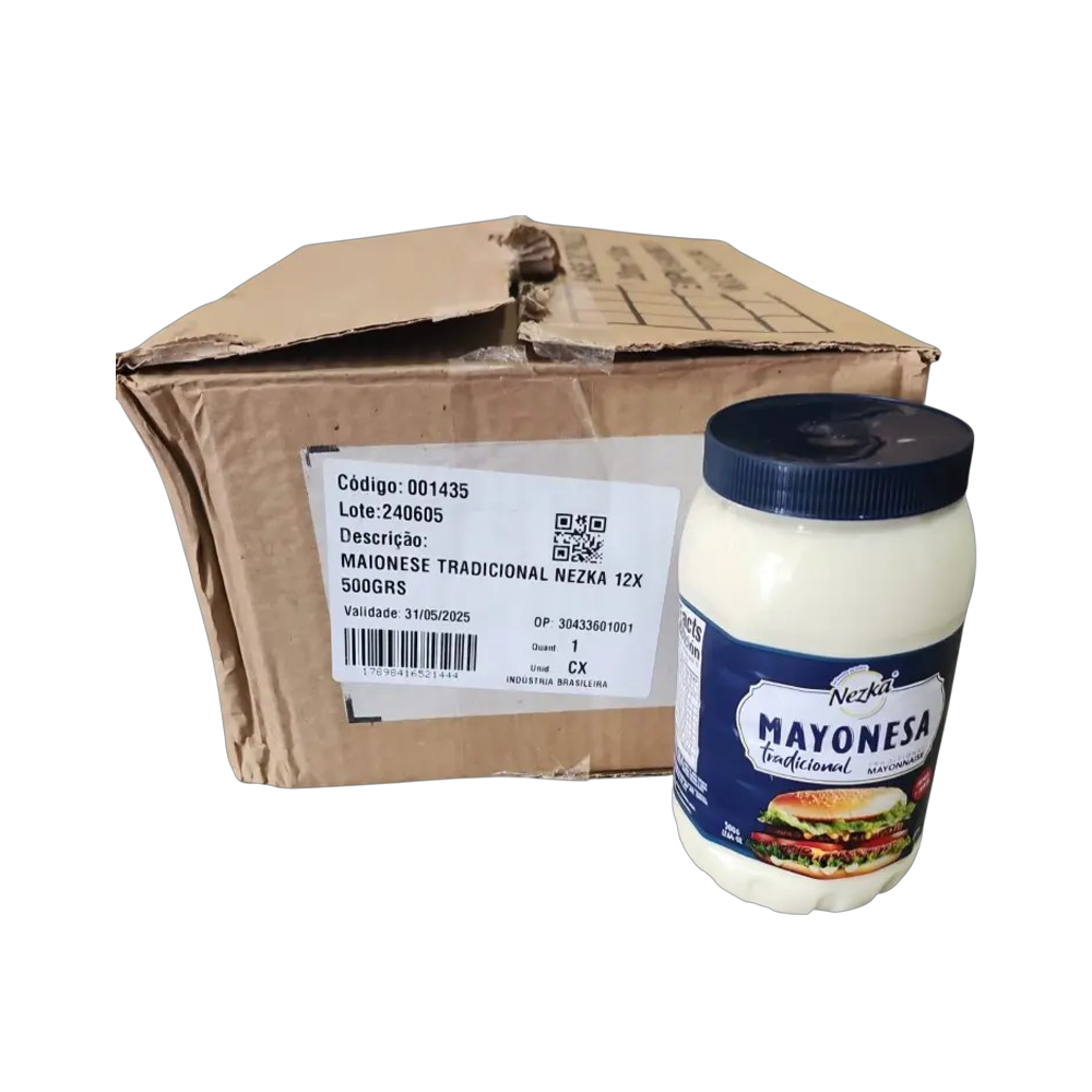 Nezka Traditional Mayonnaise 12/u (500g)