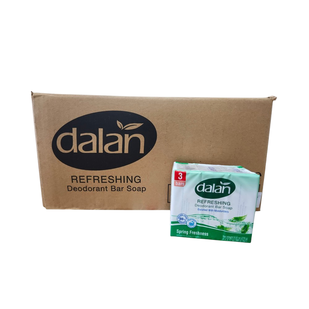 Jabón Dalan Frescura primaveral (24 Packs/ 3)(270g)