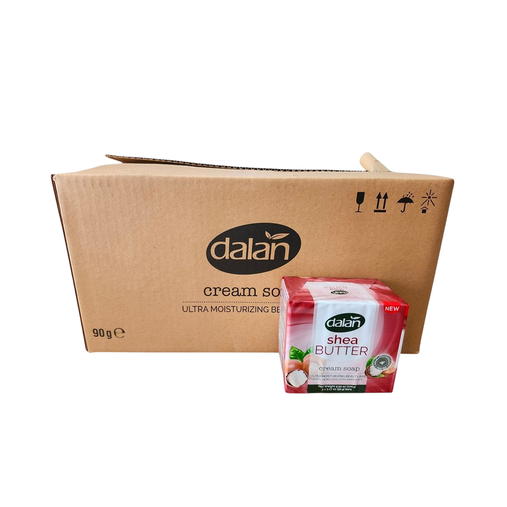 Jabón Dalan Manteca de karité (24 Packs/ 3)(270g)