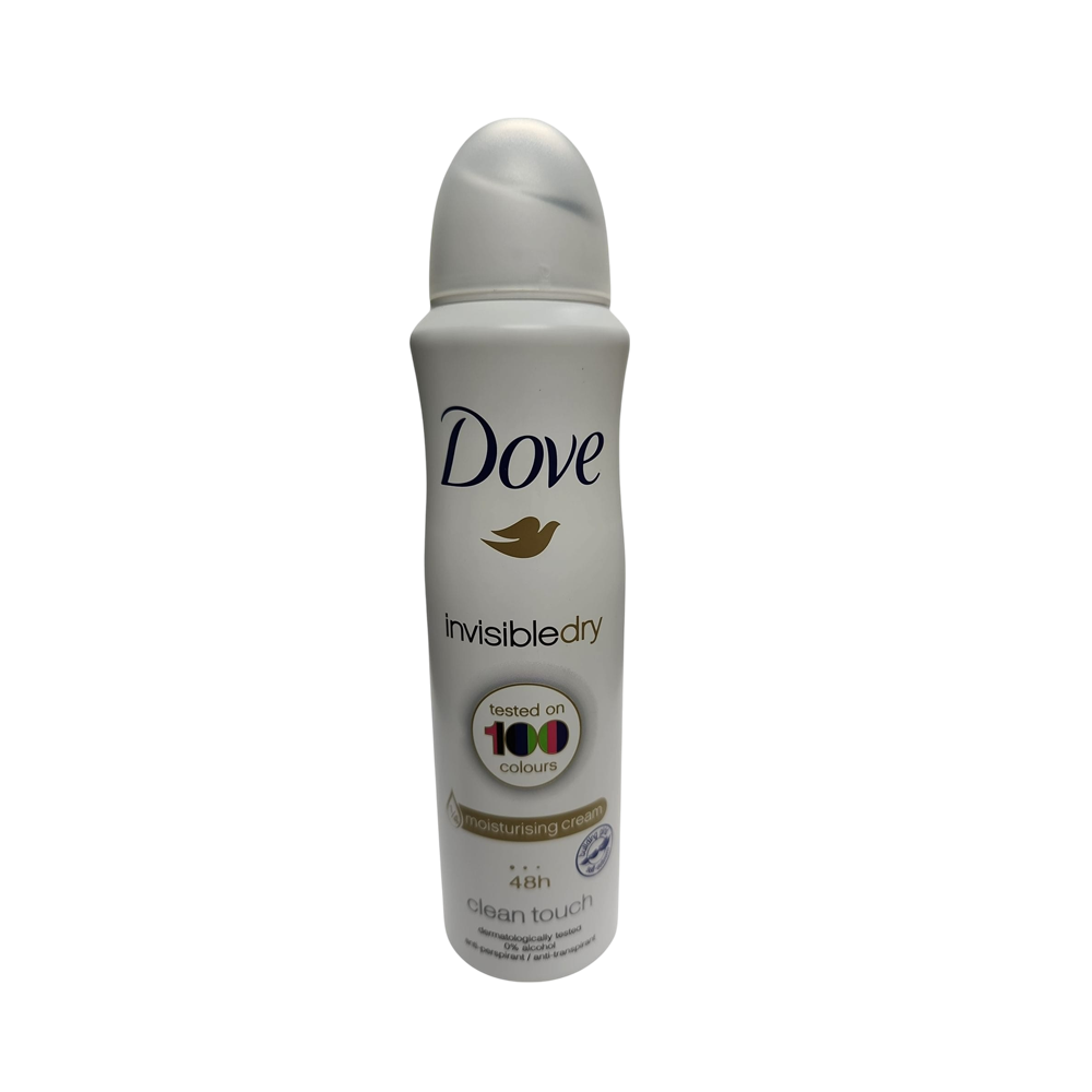 Desodorante de Spray Dove InvisibleDry (150ml)