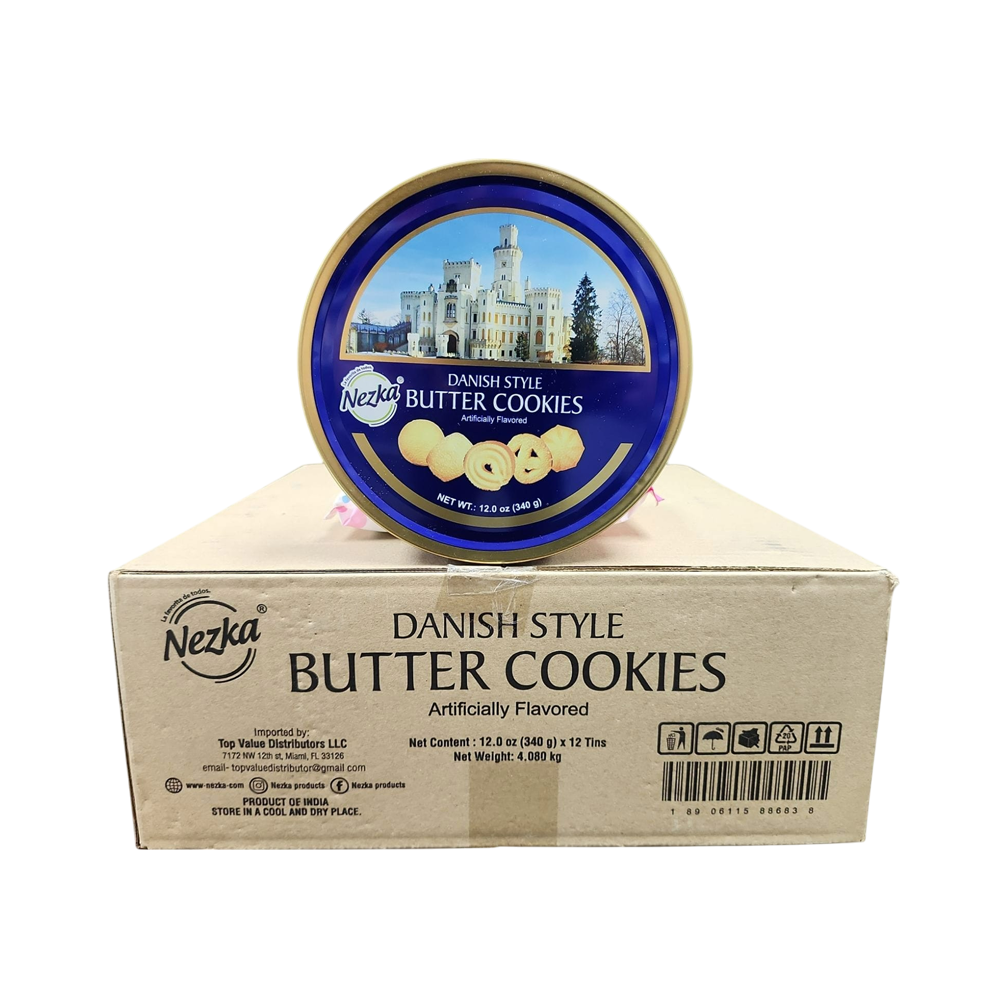 Galletas de mantequilla Nezka 12/u (340g)