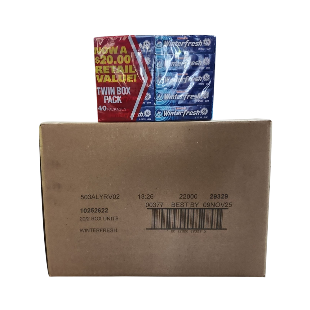 Chicles WinterFresh 20/u (1.2lb)