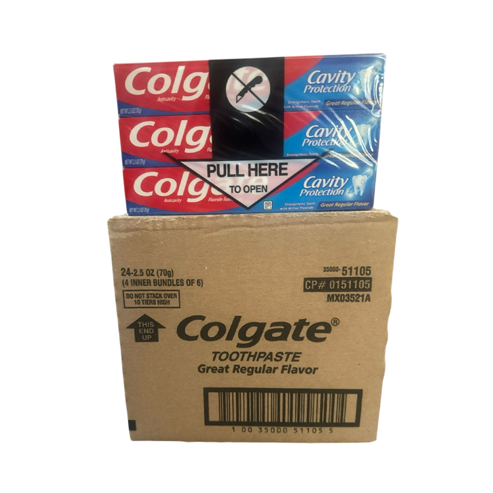 Pasta dental Colgate anticaries 24/u (2.5oz)