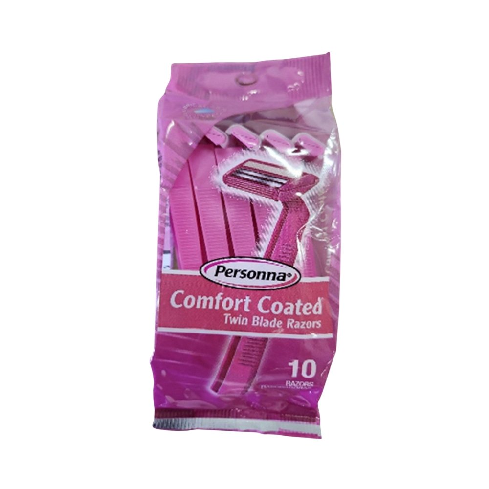 Pink Personna disposable blades