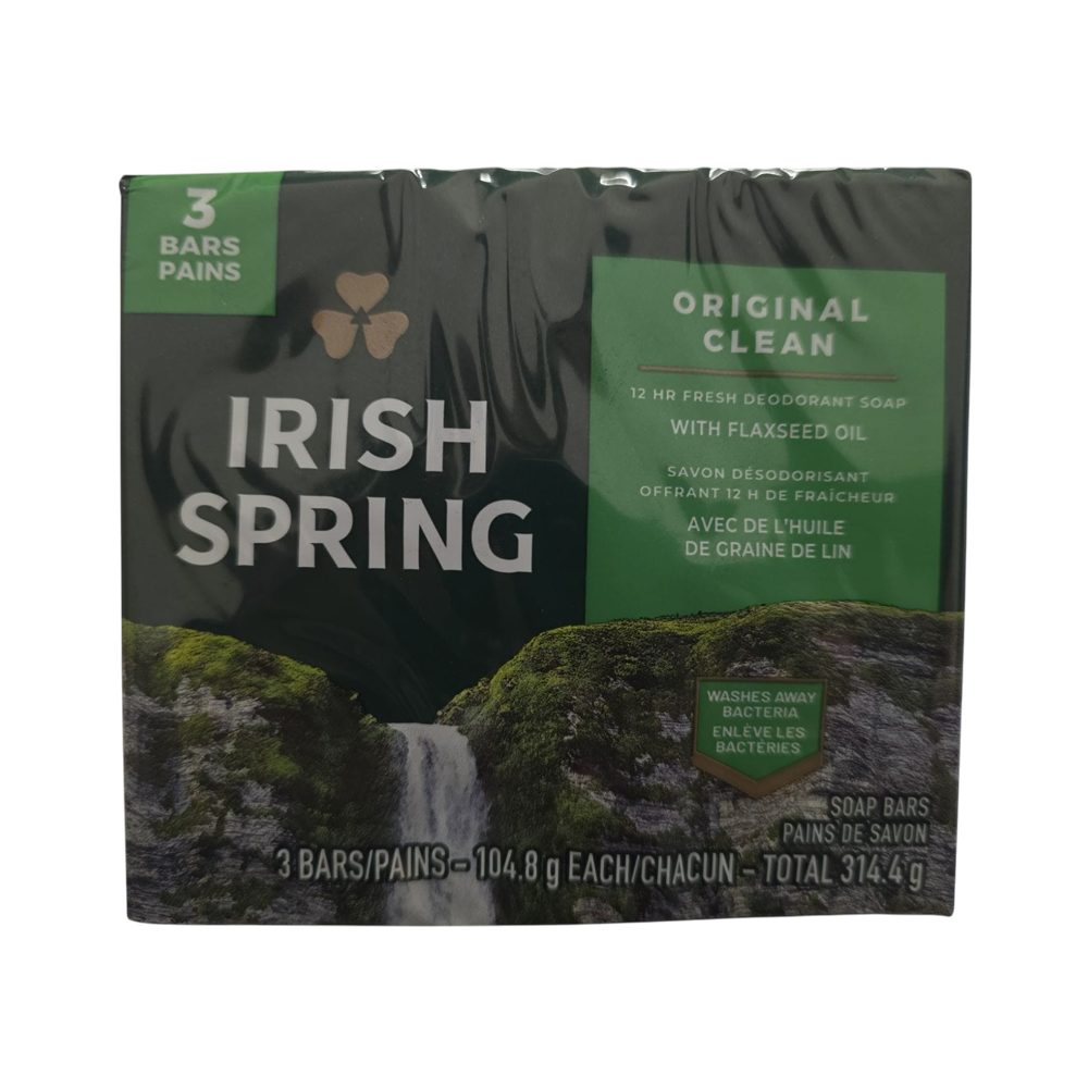 Jabón Irish Spring (Original Clean) (3/u)