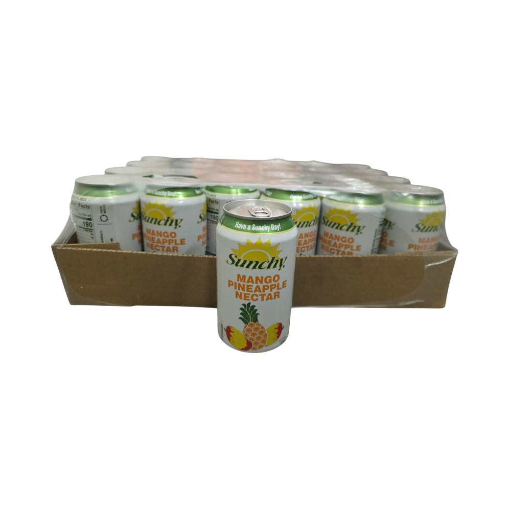 Jugo de Mango y Piña Nectar Sunchy 24/u (334 ml)
