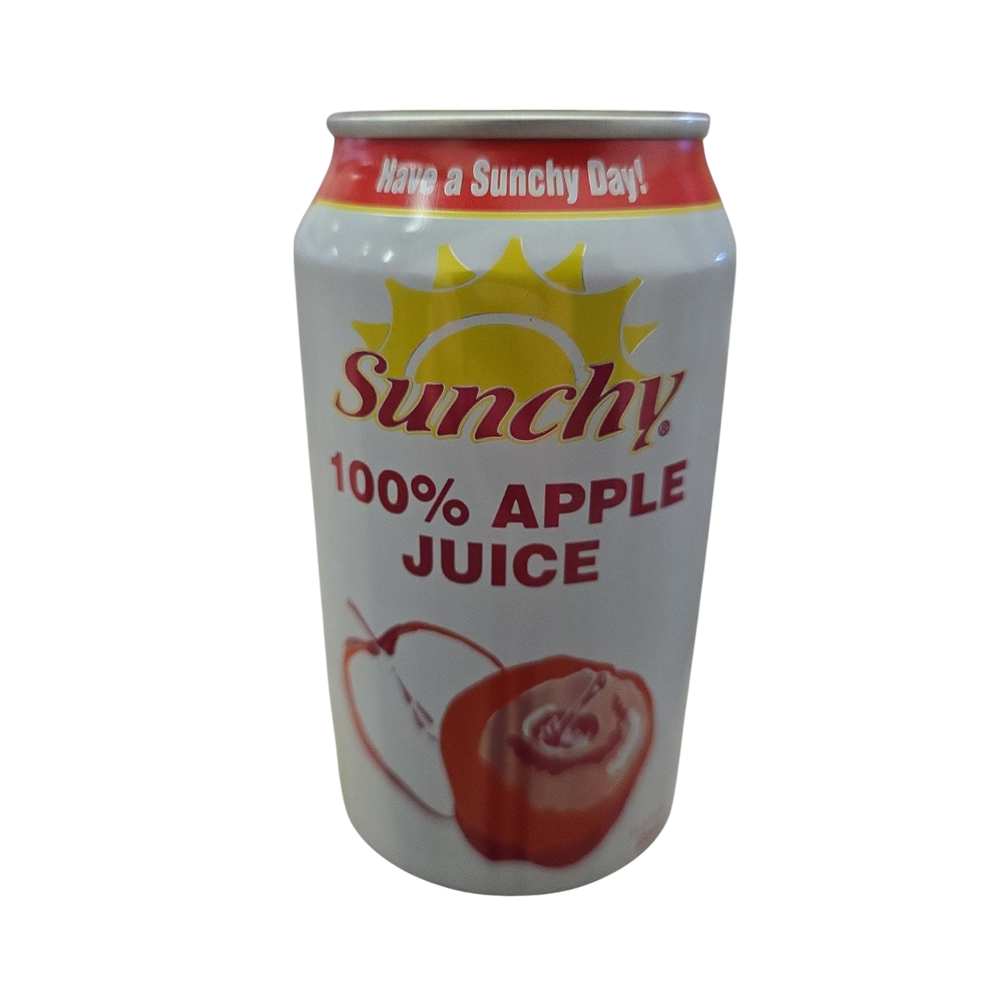 Jugo 100% de manzana Sunchy (334ml)