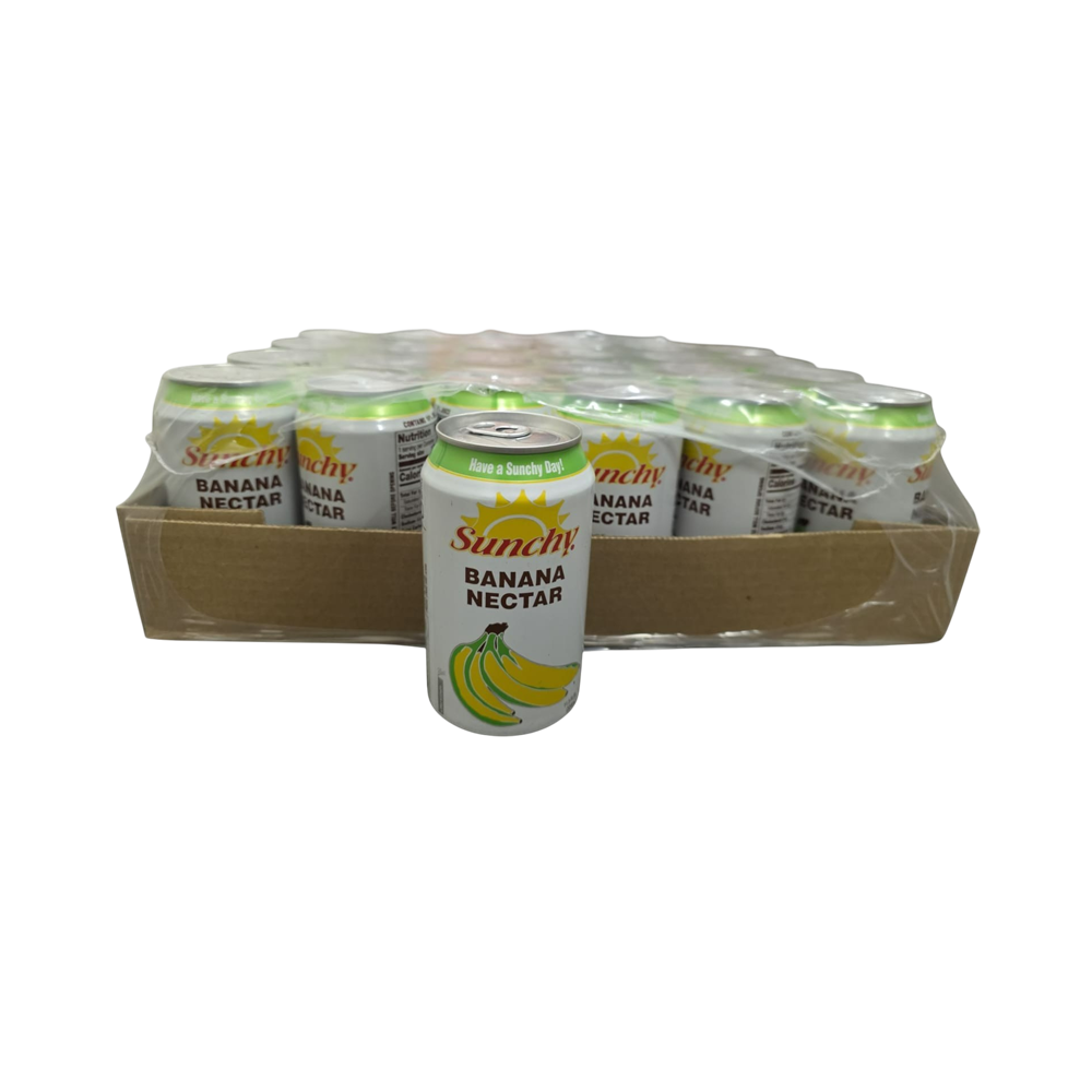 Jugo de banana Nectar Sunchy 24/u (334 ml)