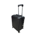 20" Black Plastic Suitcases