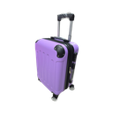 20" Purple Plastic Suitcases