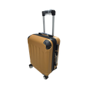 20" Gold Plastic Suitcases