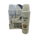 Desodorante de Spray Dove de maracuyá 6/u (150ml)