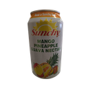 Jugo de mango, piña y guayaba Nectar Sunchy (334ml)