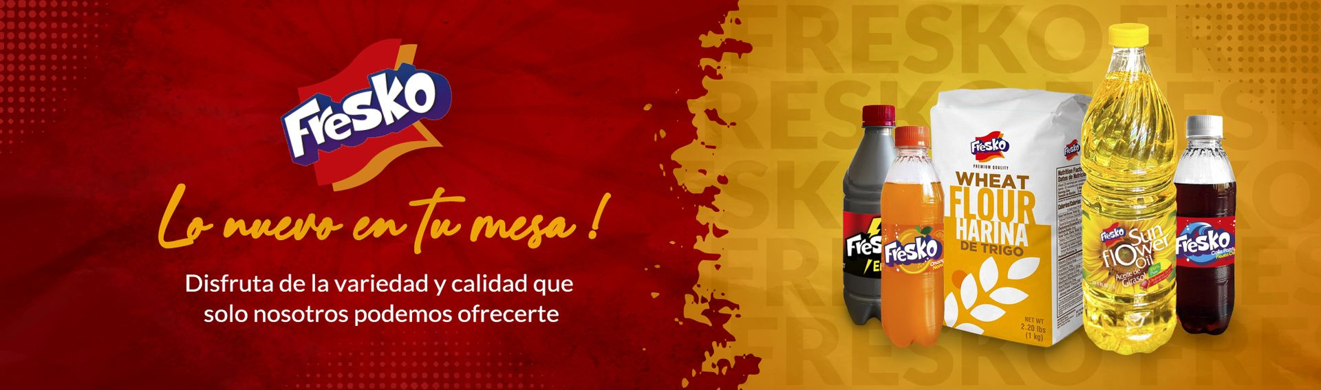 Fresko: Los nuevo en tu mesa! Fresko: Los nuevo en tu mesa!