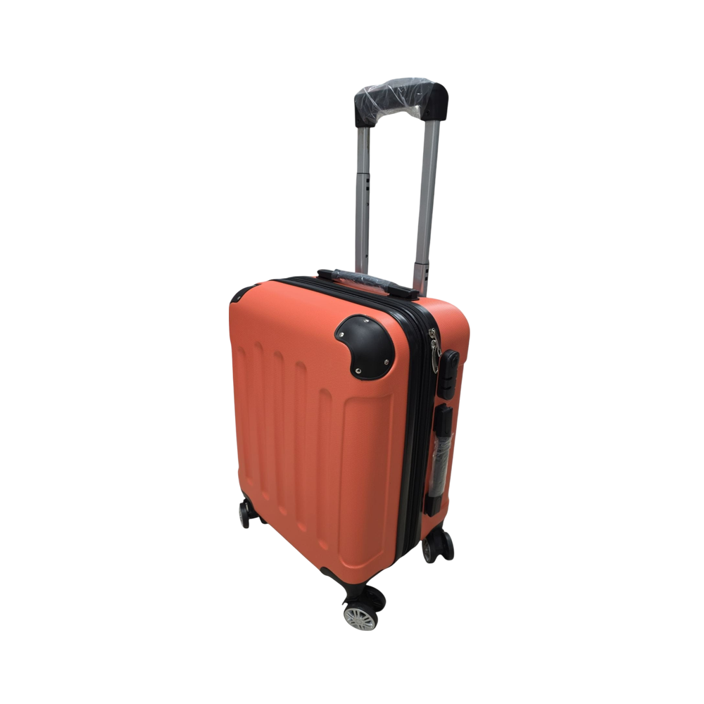 20" Red Plastic Suitcases