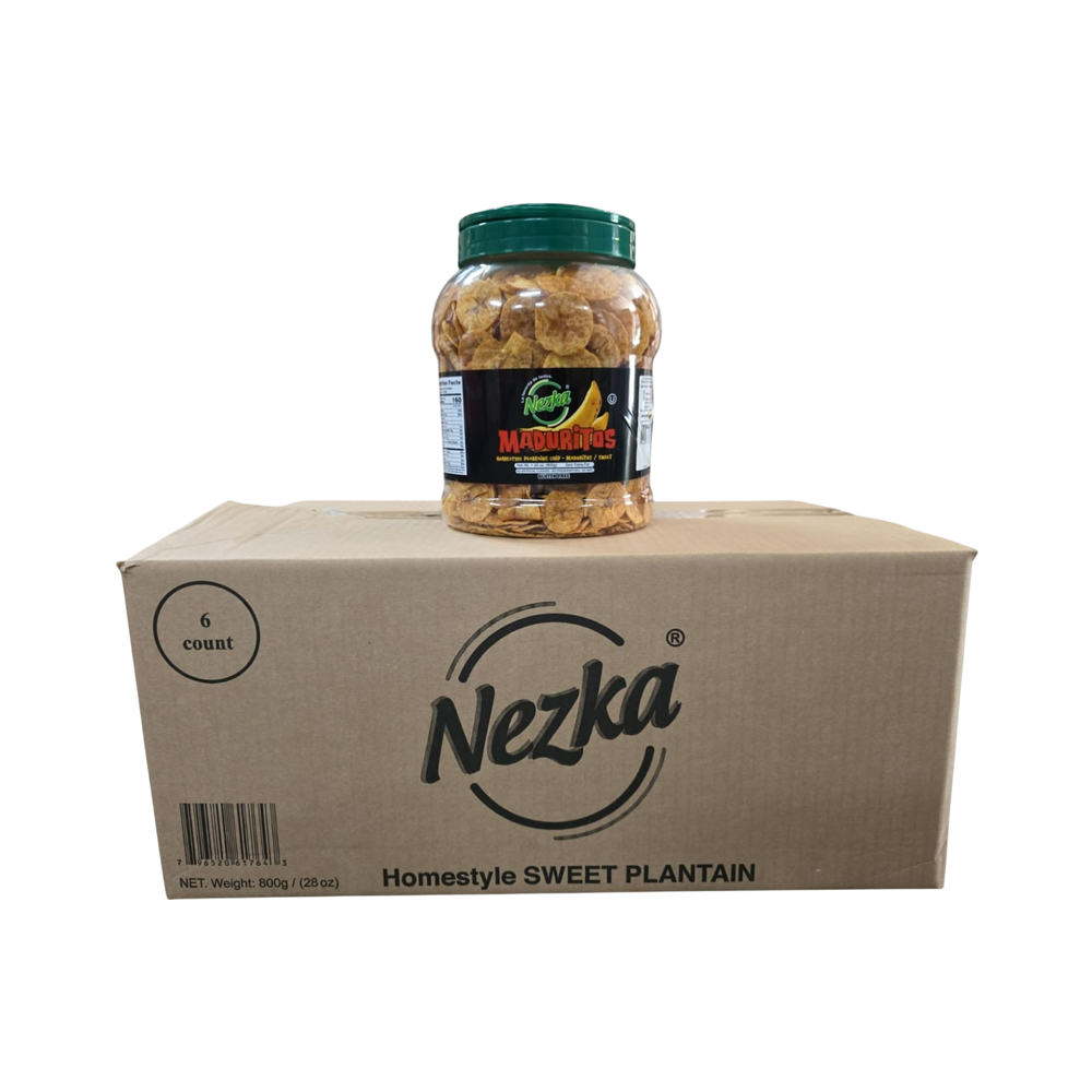 Nezka Plantain Chips 6/ea (28 oz / 800 g)