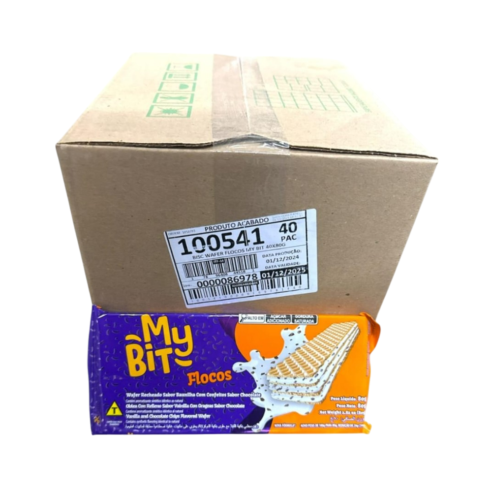 Sorbeto My Bit de Chocolate y Vainilla 40/u (2.82oz)