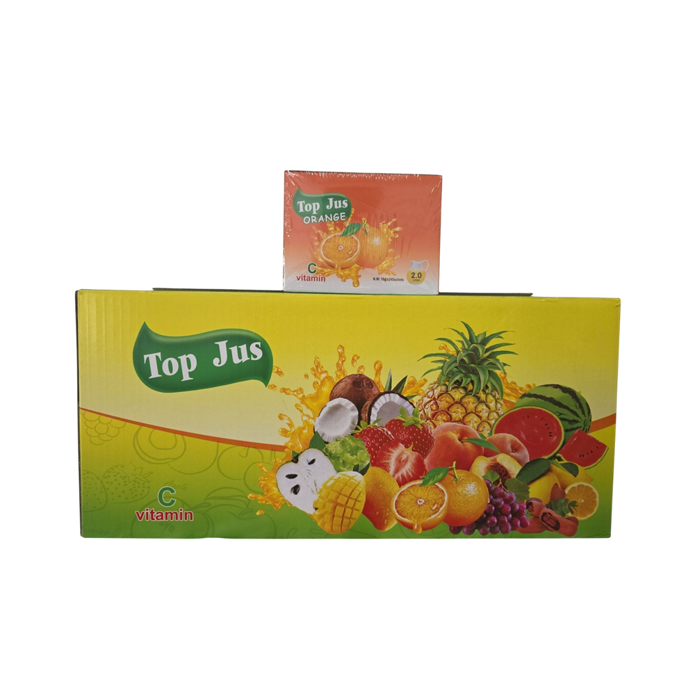 Refresco Top Jus de Naranja (24 sobres x 24 cajas) 10g