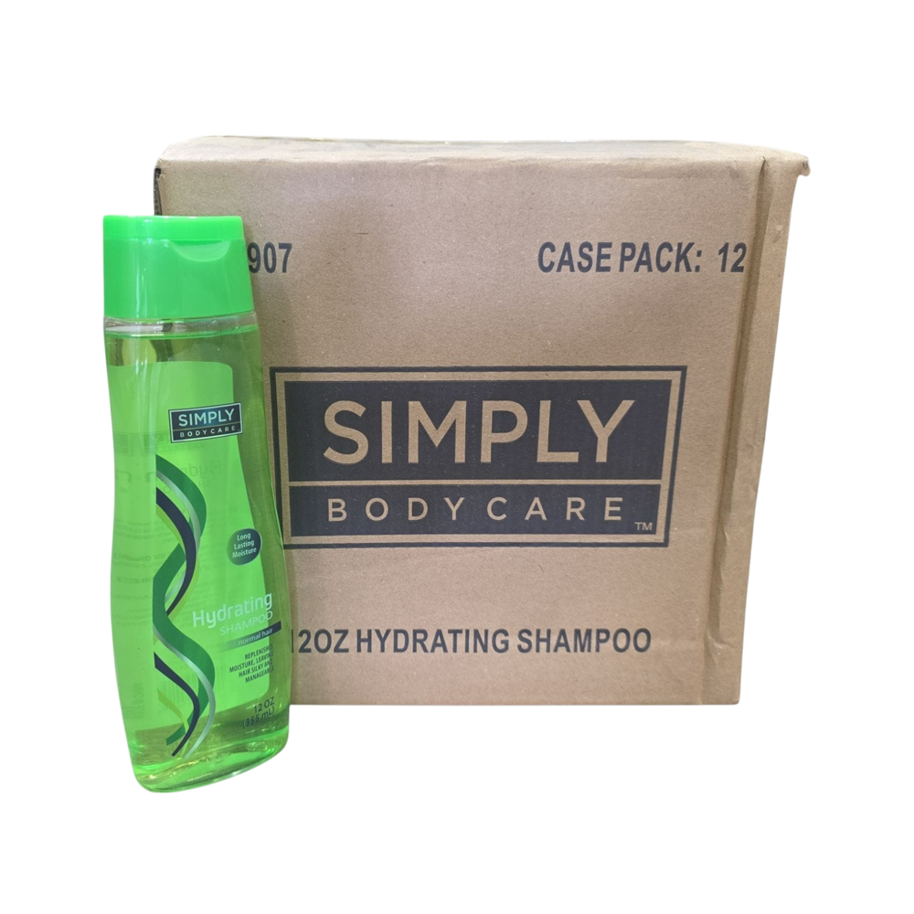Champú Simply para cabello normal 12/u (12oz)