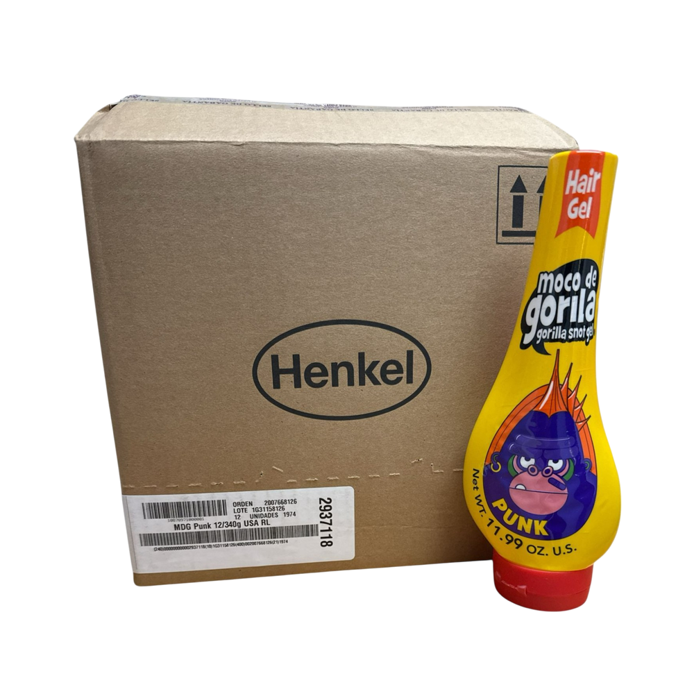 Gel de cabello, Moco de Gorila Punk 12/u (11.99 oz)