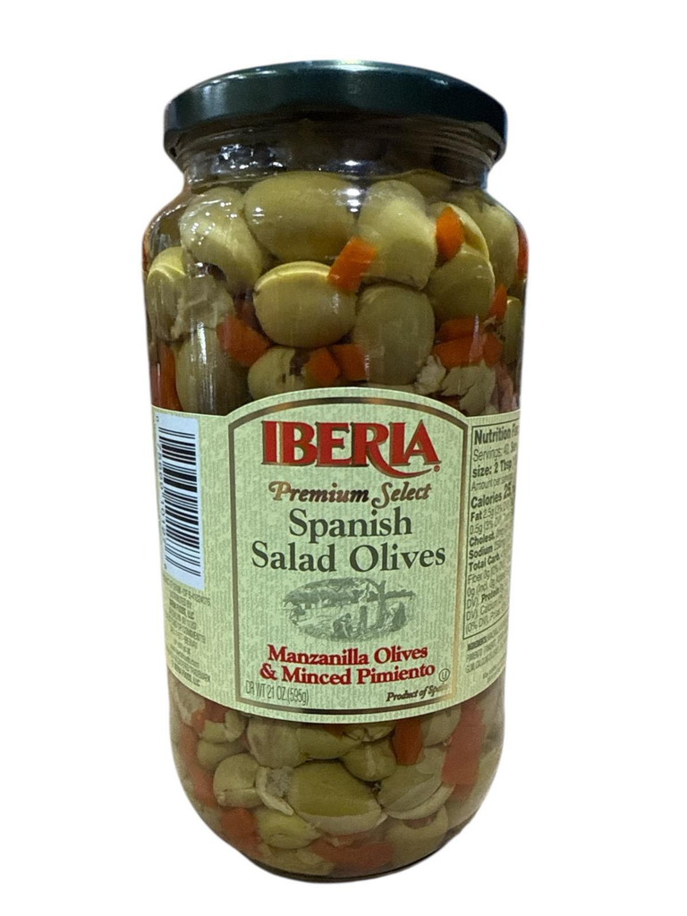 Iberia Aceitunas 21oz 6/u