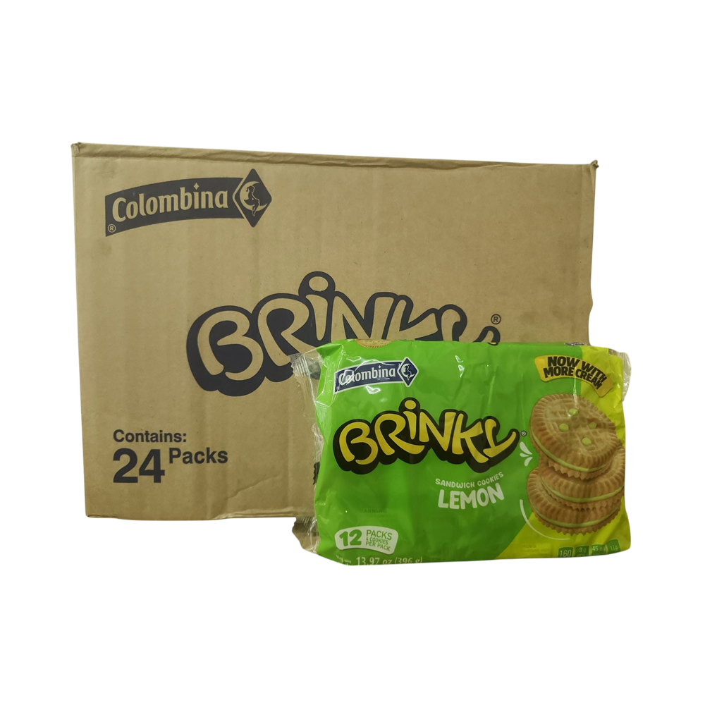 Brinky Colombina Lemon Cookies 24/u (13.97 oz / 396 g)