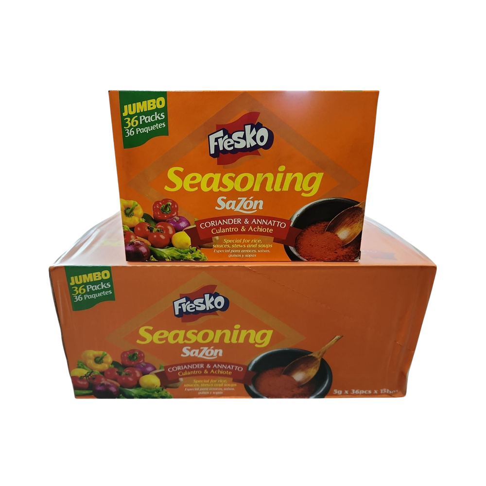 Fresko Seasoning with Coriander and Achiote (6.33 oz) Box (15 x 36)