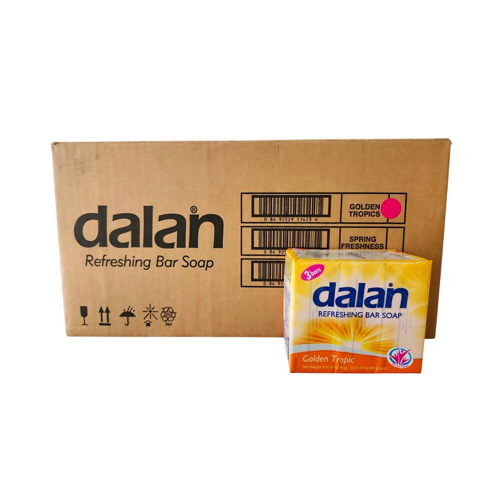 Dalan Golden Tropic Soap (24 Packs/ 3)(270g)
