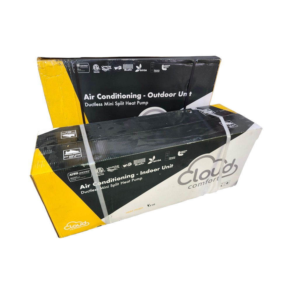 Minisplit 12.000 BTU Inverter 110V Bomba de calor 17 Seer
