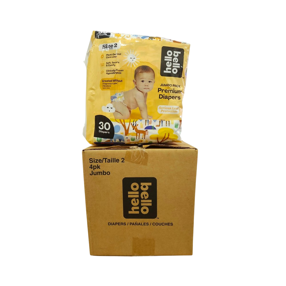 Hello Bello Diapers Size 2 (4 Packs /10 a 16 lb)