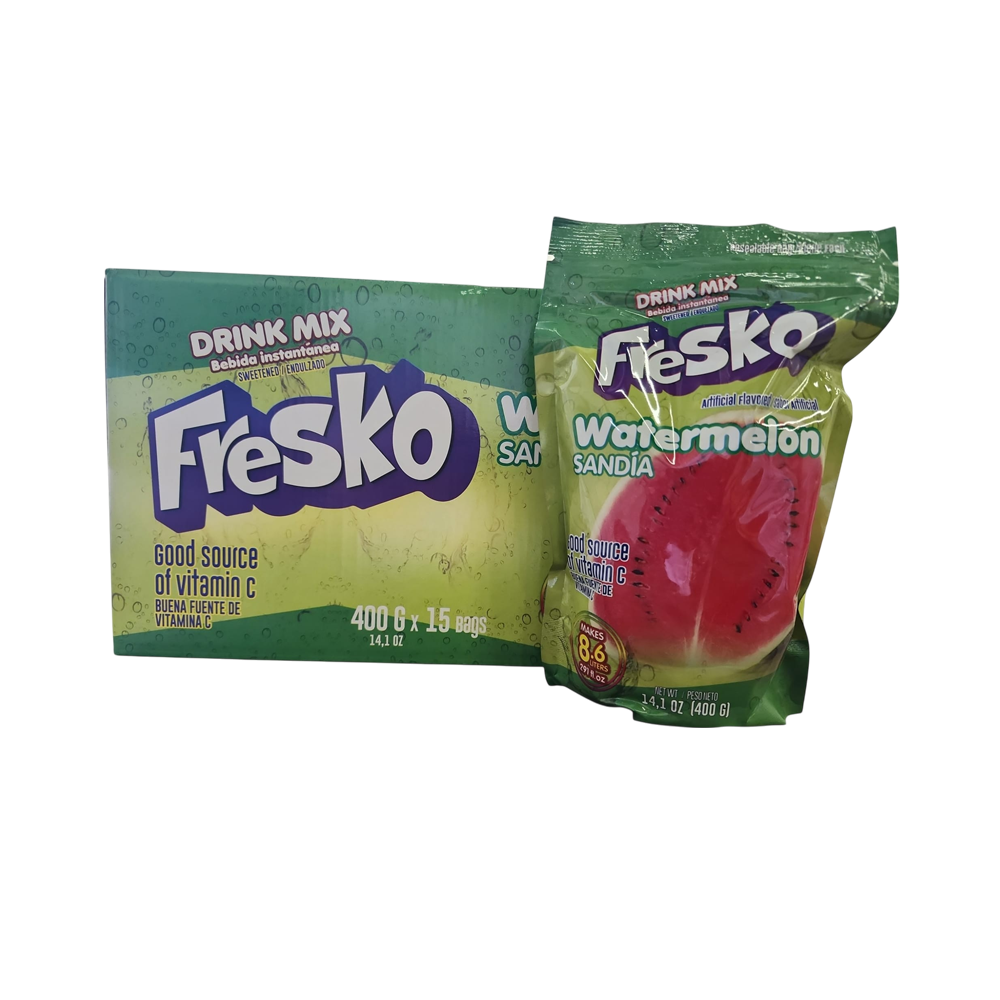 Refresco Instantaneo Fresko de Sandía 15/u (14.1 oz)