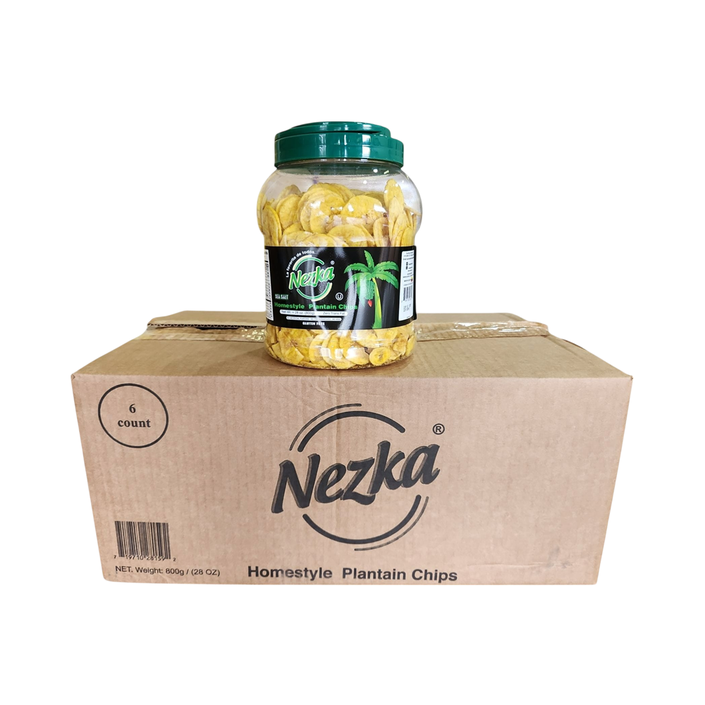 Fritas de plátano salados Nezka 6/u (28 oz / 800 g)