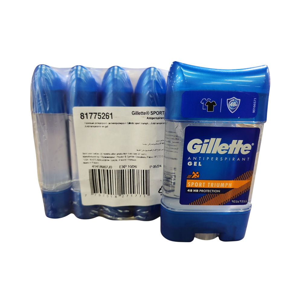 Gillette Sport Triumph Deodorant, 6/u (70ml)