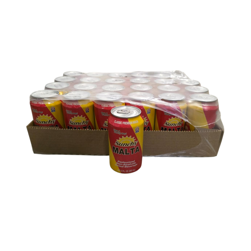 Malta Sunchy de Lata 24/u (355ml)
