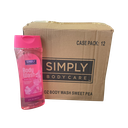 Gel de baño Simply de orquídea 12/u (12oz)